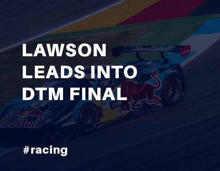 Lawson leads into DTM final